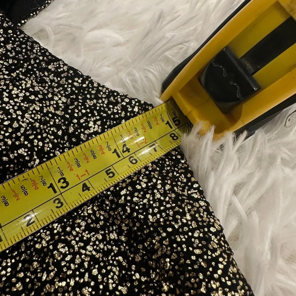 Michael Kors Metallic gold-Knit A-Line Dress - Picture 11 of 11